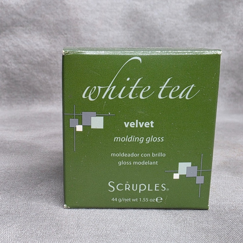 Scruples White Tea Velvet Molding Gloss 1.55 oz New